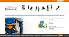 Desktop Screenshot of leolagrange-conso.org